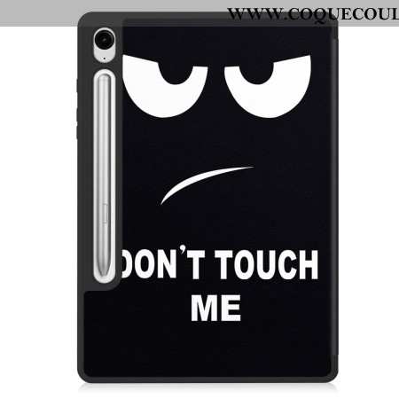 Smart Case Samsung Galaxy Tab S10 Lite Porte-Stylet Don't Touch Me