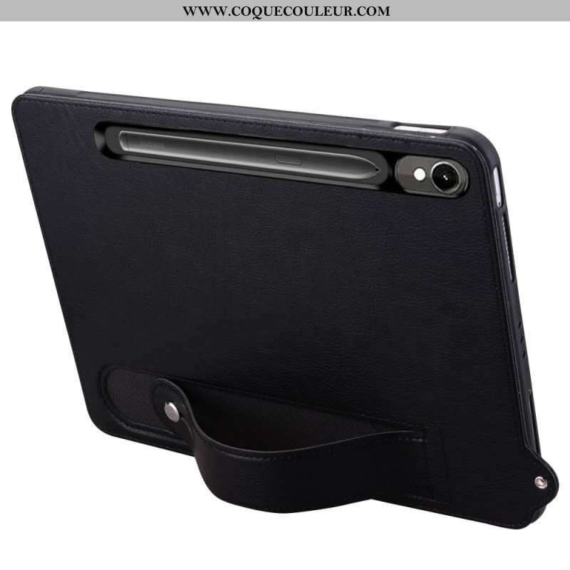 Coque Samsung Galaxy Tab S11 / S10 Lite / S10 FE / S9 / S9 FE / S8 / S7 Sangle-Support