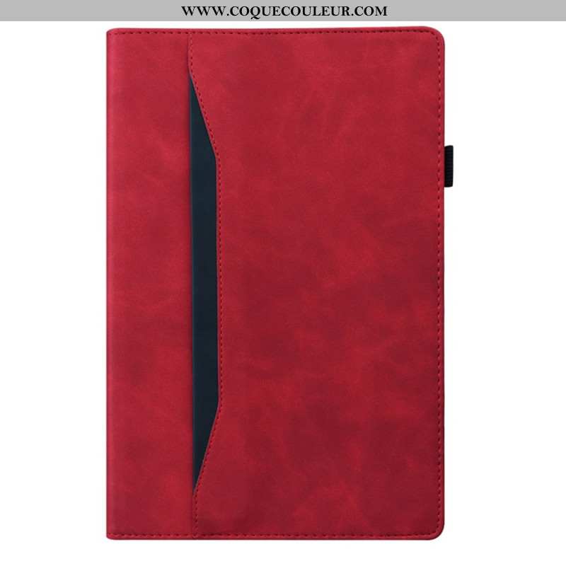 Étui Samsung Galaxy Tab S11 / S10 Lite / S10 FE / S9 / S9 FE / S8 / S7 Porte-Stylet et Pochette Fron