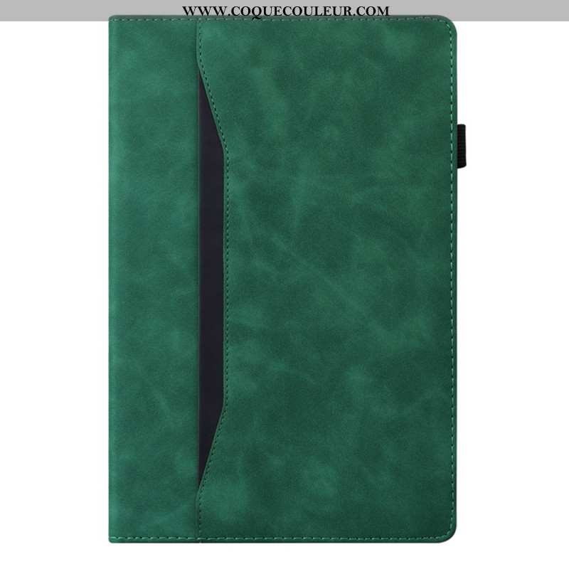 Étui Samsung Galaxy Tab S11 / S10 Lite / S10 FE / S9 / S9 FE / S8 / S7 Porte-Stylet et Pochette Fron