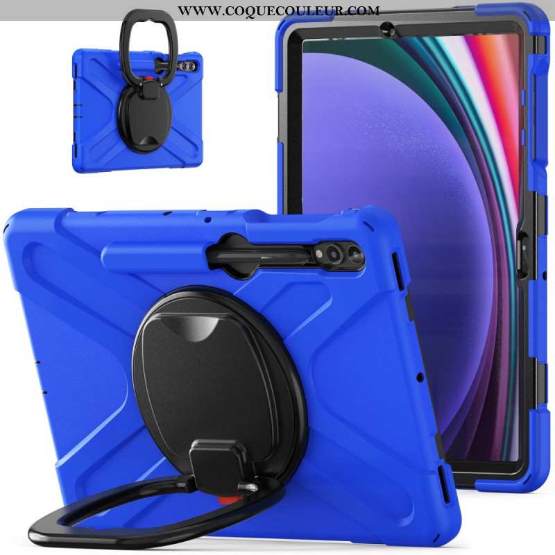 Coque Samsung Galaxy Tab S10 Plus / S9 FE Plus /S9 Plus/S8 Plus/S7 Plus/S7 FE Multifonctions Support
