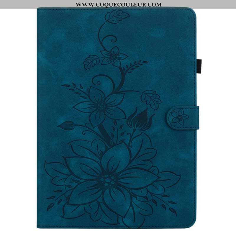 Housse Samsung Galaxy Tab S10 Plus / S9 FE Plus / S9 Plus Fleur de Lys