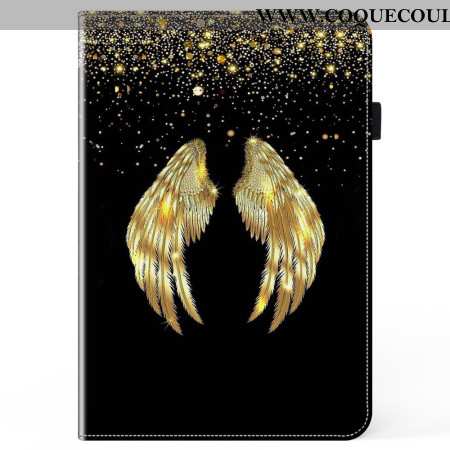 Étui Samsung Galaxy Tab S10 Plus / S9 FE Plus / S9 Plus Ailes Dorées