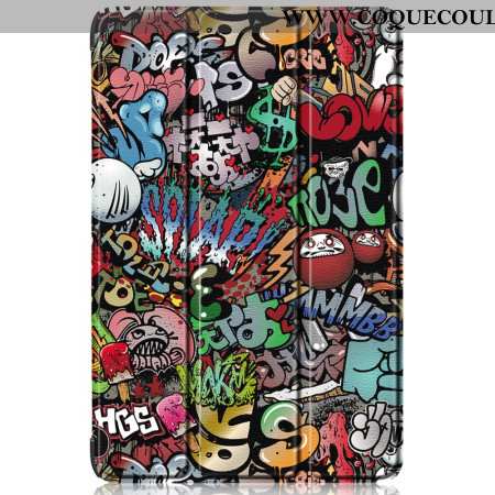Smart Case Samsung Galaxy Tab S10 Plus / S9 Plus Graffiti