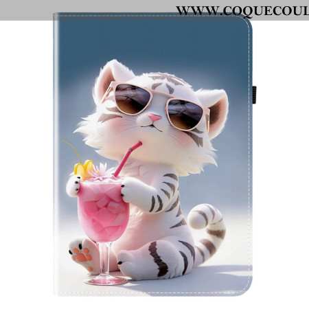 Étui Samsung Galaxy Tab S10 Plus / S9 FE Plus / S9 Plus Motif Tigre