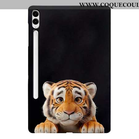 Coque Samsung Galaxy Tab S10 Plus / S9 FE Plus / S9 Plus Porte-Stylet Tigre