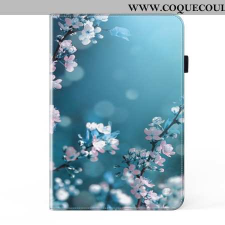 Étui Samsung Galaxy Tab S10 Plus / S9 Plus / S9 FE Plus Fleurs de Prunier