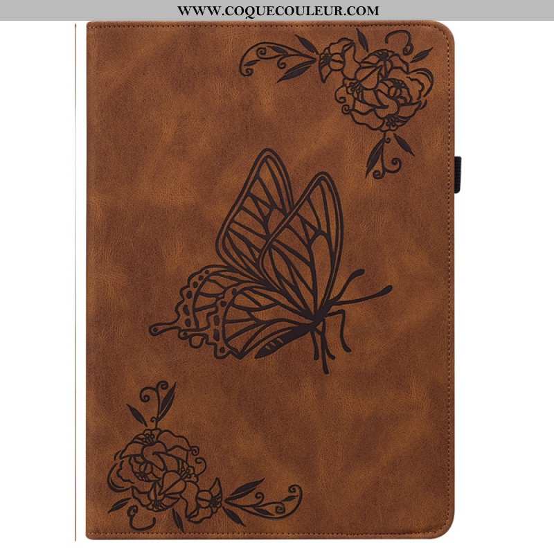 Étui Samsung Galaxy Tab S10 Plus / S9 Plus Papillon