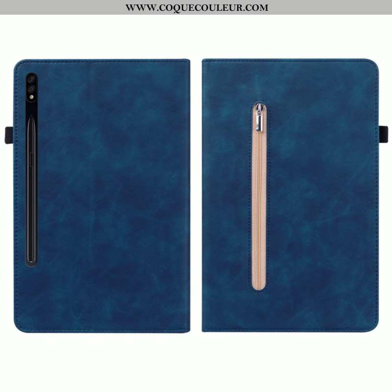Étui Samsung Galaxy Tab S10 Plus / S9 Plus Pochette à Fermeture Éclair