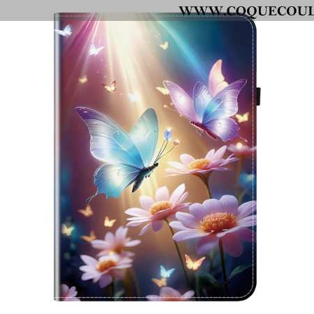 Étui Samsung Galaxy Tab S10 Plus / S9 FE Plus / S9 Plus Papillons