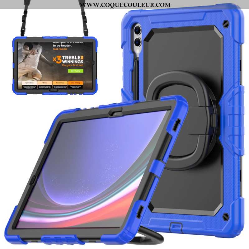 Coque Samsung Galaxy Tab S10 Ultra / S9 Ultra Protection Premium avec Bandoulière