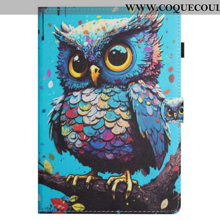 Housse Samsung Galaxy Tab S11 Hibou
