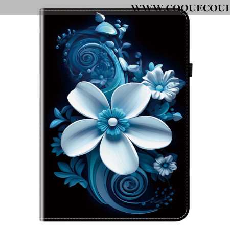 Étui Samsung Galaxy Tab S11 Orchidées Noires