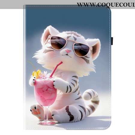 Étui Samsung Galaxy Tab S11 Tigre Cartoon