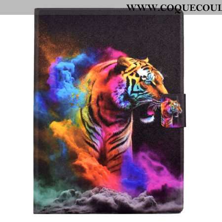 Housse Samsung Galaxy Tab S11 Tigre Coloré