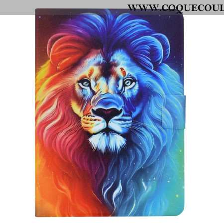 Housse Samsung Galaxy Tab S11 Lion Coloré