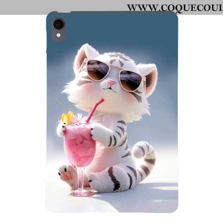 Coque Samsung Galaxy Tab S11 Tigre Cartoon