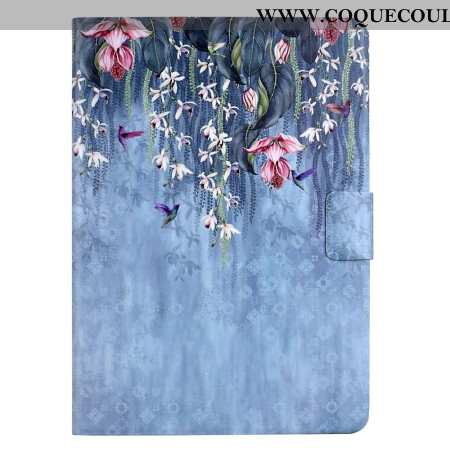 Housse Samsung Galaxy Tab S11 Pluie Florale