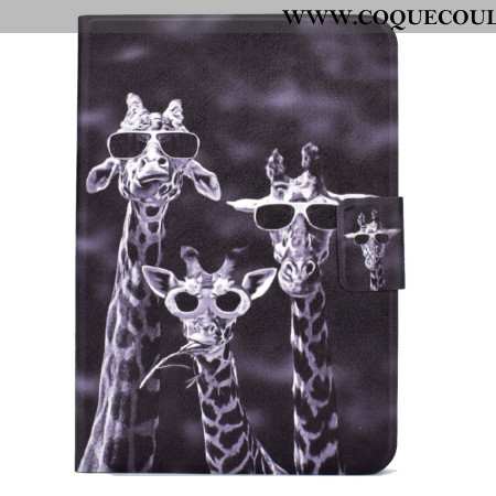 Housse Samsung Galaxy Tab S11 Trois Girafes