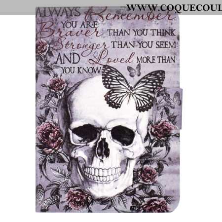 Housse Samsung Galaxy Tab S11 Tête de Mort