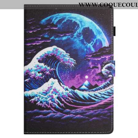 Housse Samsung Galaxy Tab S11 Vagues