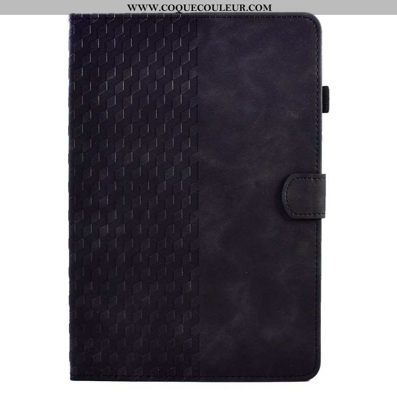 Housse Samsung Galaxy Tab S11 Effet Daim Frise