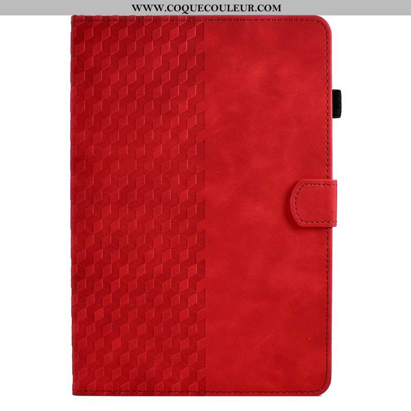 Housse Samsung Galaxy Tab S11 Effet Daim Frise