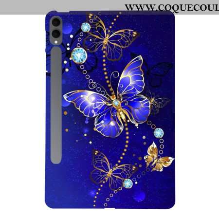 Coque Samsung Galaxy Tab S11 Ultra Papillons Précieux