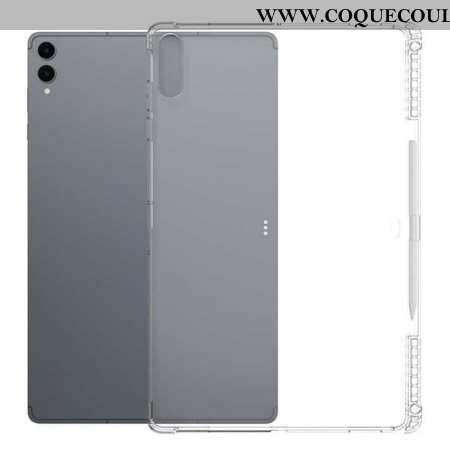 Coque Samsung Galaxy Tab S11 Ultra Transparente avec Porte-Stylet