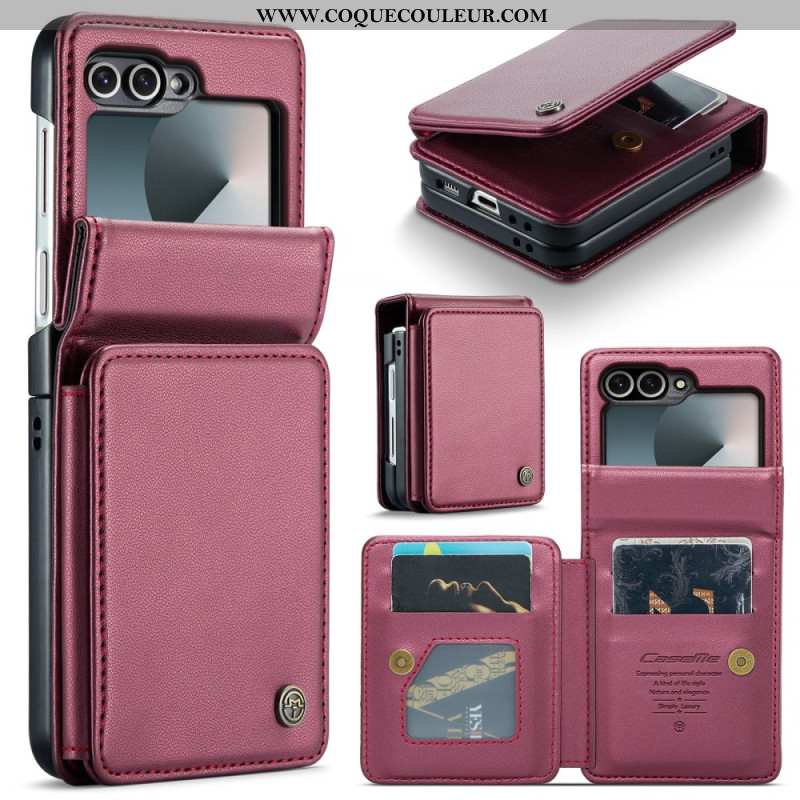 Coque Samsung Galaxy Z Flip 7 FE Protection RFID 5 Porte-Cartes