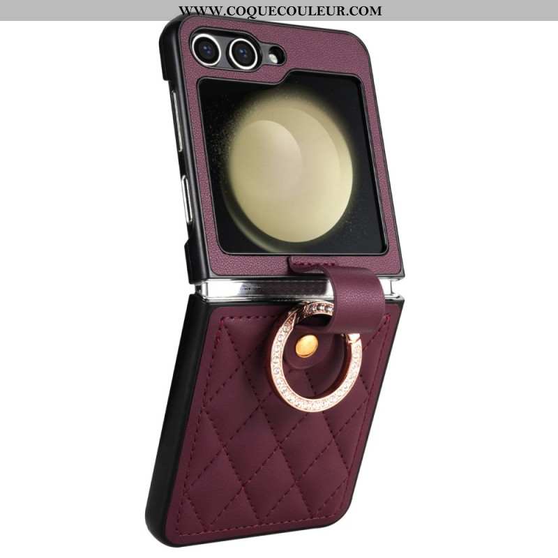 Coque Samsung Galaxy Z Flip 7 FE / Z Flip 6 Classique Matelassée