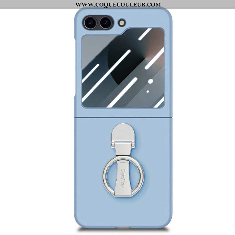 Coque Samsung Galaxy Z Flip 7 FE / Z Flip 6 Anneau-Support et Protecteur Écran Arrière