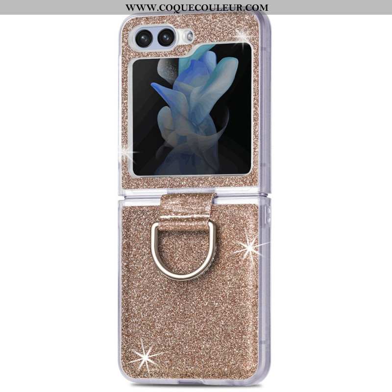 Coque Samsung Galaxy Z Flip 7 FE / Z Flip 6 Paillettes et Strass