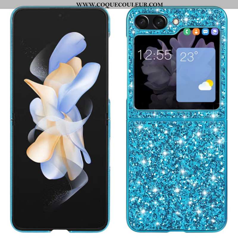 Coque Samsung Galaxy Z Flip 7 FE / Z Flip 6 Finition Pailletée