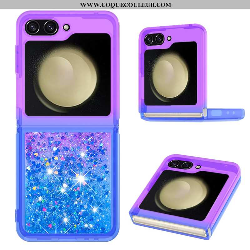 Coque pSamsung Galaxy Z Flip 7 FE / Z Flip 6 Paillettes Gradient