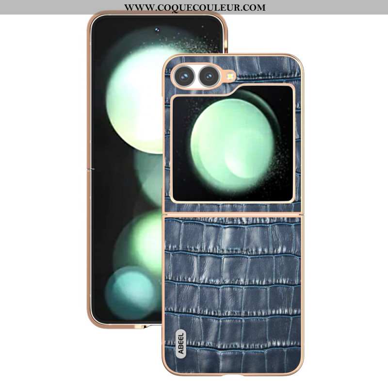 Coque Samsung Galaxy Z Flip 7 FE / Z Flip 6 Style Crocodile