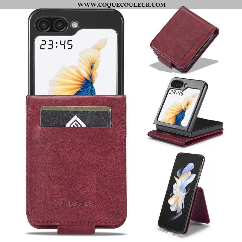 Étui Samsung Galaxy Z Flip 7 FE / Z Flip 6 Porte-Cartes Blocage RFID LC.IMEEKE