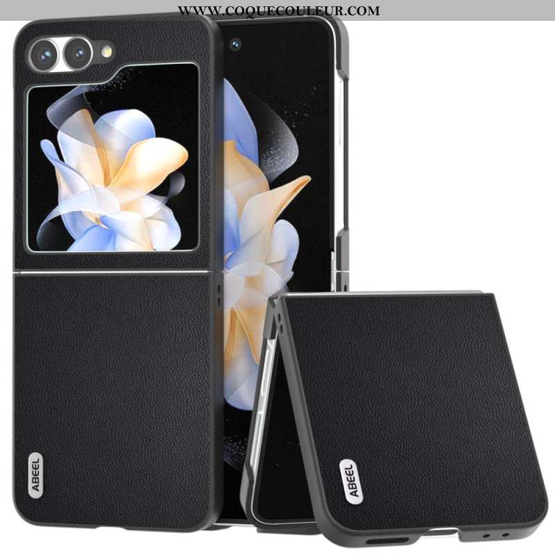 Coque Samsung Galaxy Z Flip 7 FE / Z Flip 6 Subtile Cuir
