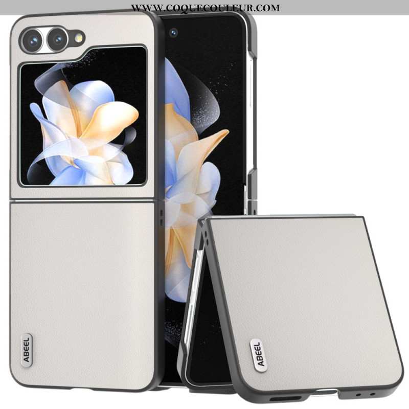 Coque Samsung Galaxy Z Flip 7 FE / Z Flip 6 Subtile Cuir