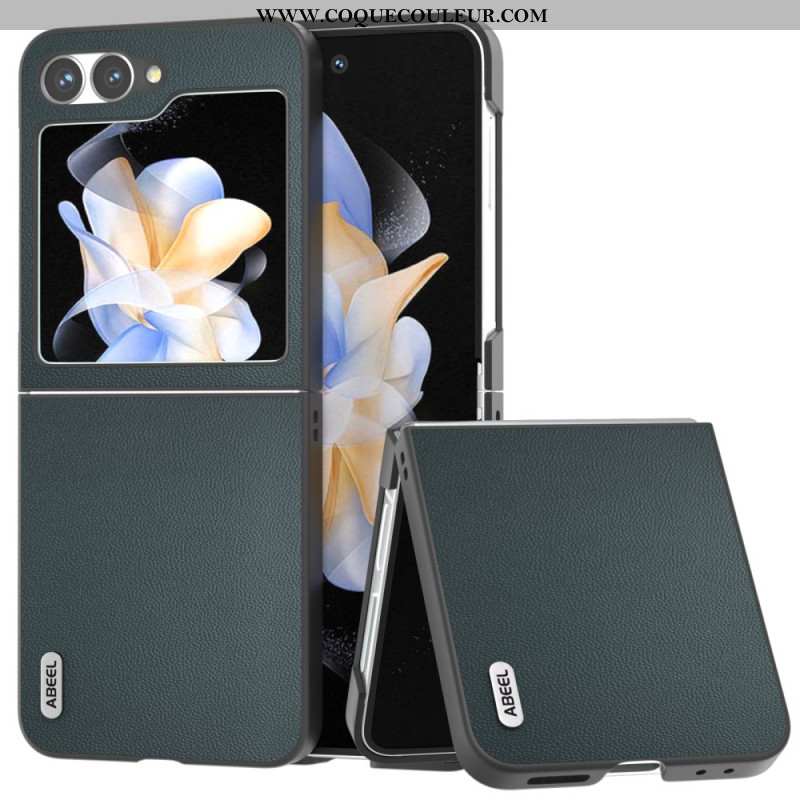 Coque Samsung Galaxy Z Flip 7 FE / Z Flip 6 Subtile Cuir