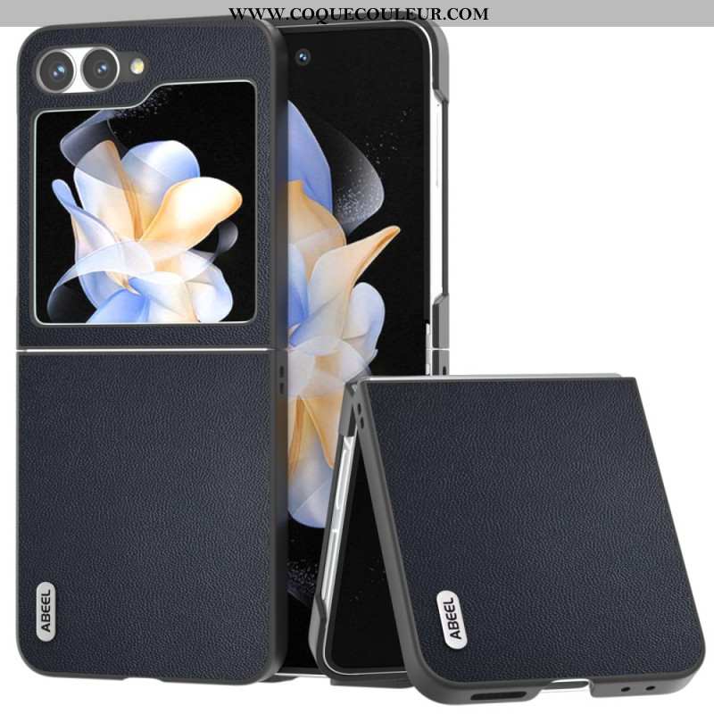 Coque Samsung Galaxy Z Flip 7 FE / Z Flip 6 Subtile Cuir