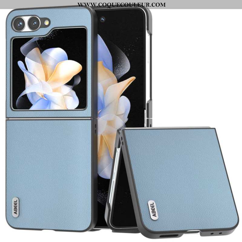 Coque Samsung Galaxy Z Flip 7 FE / Z Flip 6 Subtile Cuir