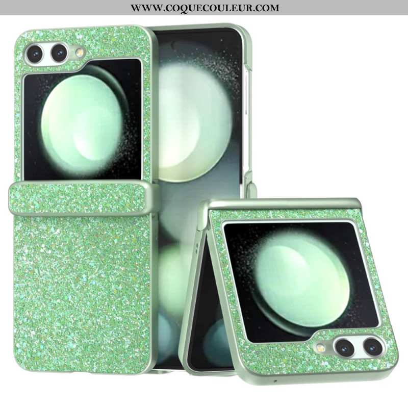 Coque Samsung Galaxy Z Flip 7 FE / Z Flip 6 Pailletée