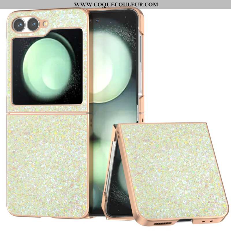 Coque Samsung Galaxy Z Flip 7 FE / Z Flip 6 Design Pailleté