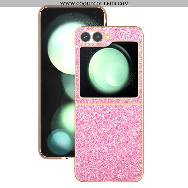 Coque Samsung Galaxy Z Flip 7 FE / Z Flip 6 Design Pailleté