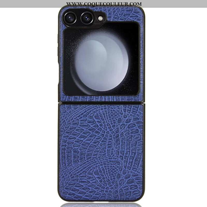 Coque Samsung Galaxy Z Flip 7 FE / Z Flip 6 Texture Crocodile