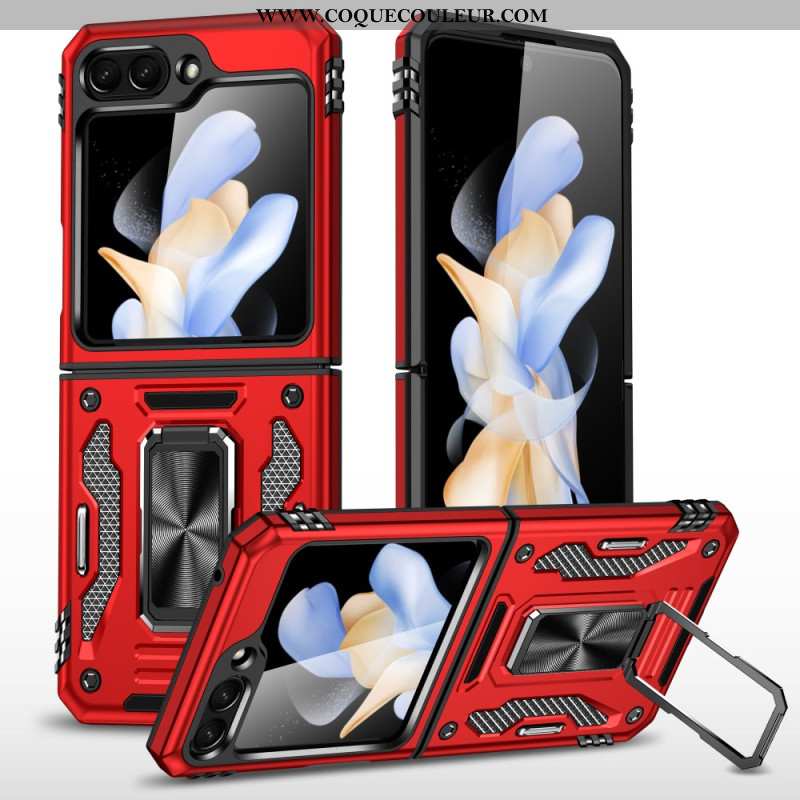 Coque Samsung Galaxy Z Flip 7 FE / Z Flip 6 Anneau-Support Série Armor