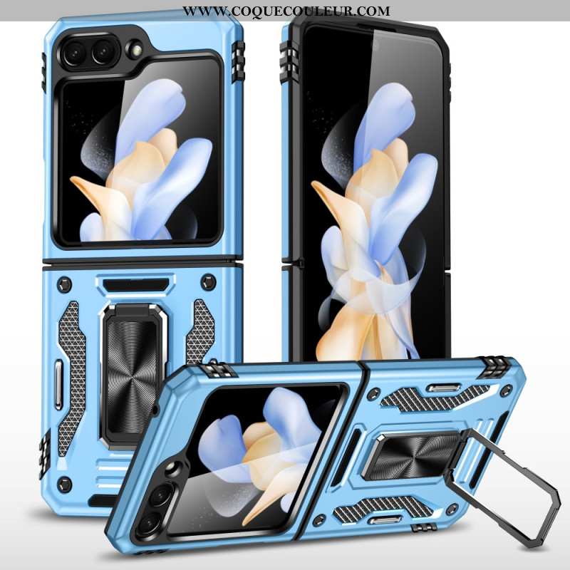 Coque Samsung Galaxy Z Flip 7 FE / Z Flip 6 Anneau-Support Série Armor