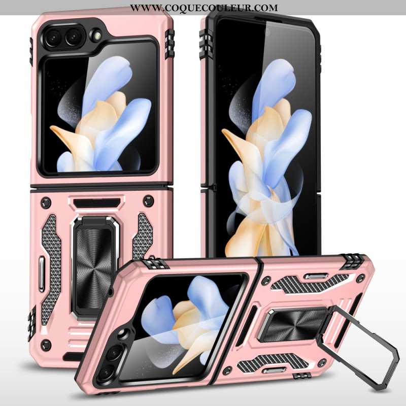 Coque Samsung Galaxy Z Flip 7 FE / Z Flip 6 Anneau-Support Série Armor