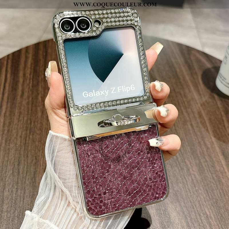 Coque Samsung Galaxy Z Flip 7 FE / Z Flip 6 Texture Écaille de Poisson